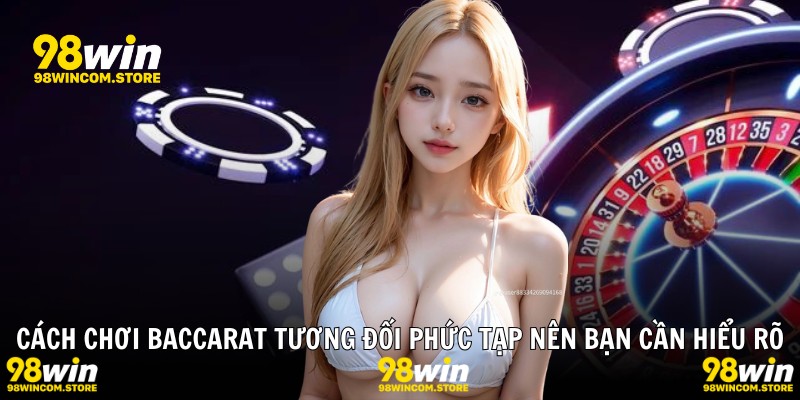 Cách chơi baccarat tương đối phức tạp nên bạn cần hiểu rõ